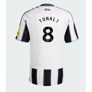 Fotbalové Dres Newcastle United Sandro Tonali #8 Domácí Oblečení 2025-26 Krátký Rukáv